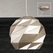 Lustra moderna aurie 1xE27/60W, Origami HL 6-1644/1 Gold Orion